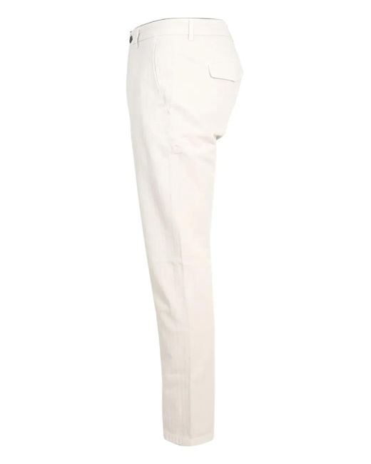 Department 5 Natural Button-Fastening Trousers for men