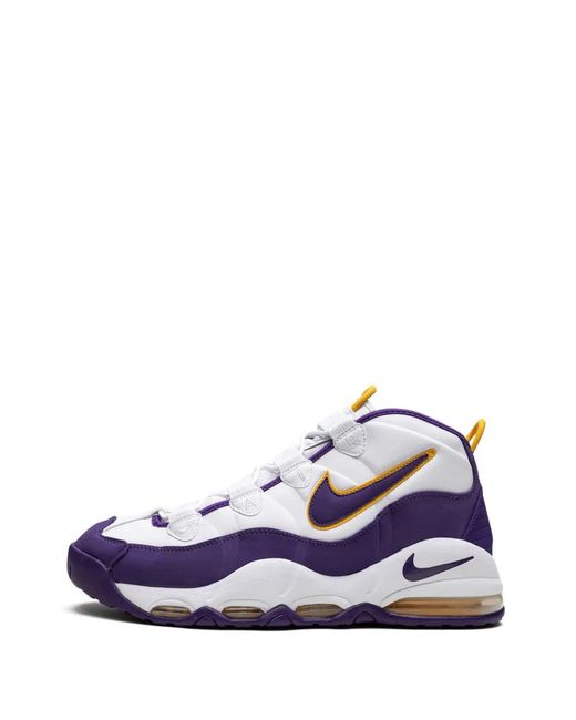 Nike Blue Air Max Uptempo "Los Angeles Lakers" Sneakers for men