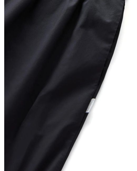 Woolrich Black A-Line Cotton Skirt