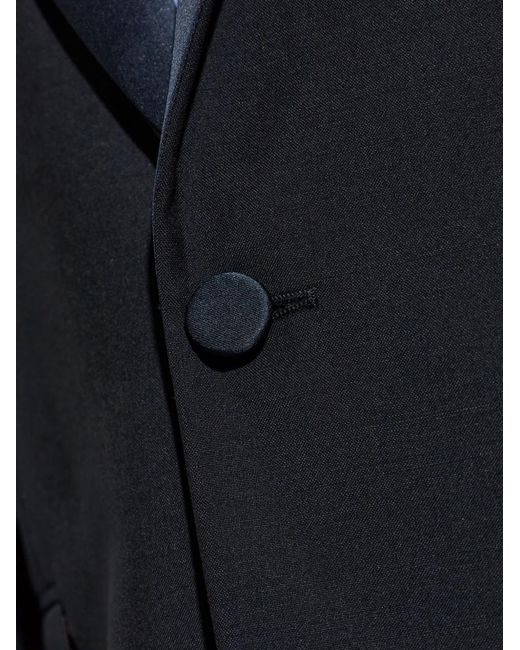Paul Smith Blue Shawl Collar Suit for men