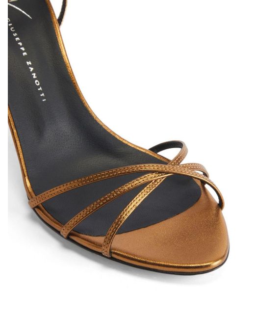 Giuseppe Zanotti Amiila Metallic-leather Sandals