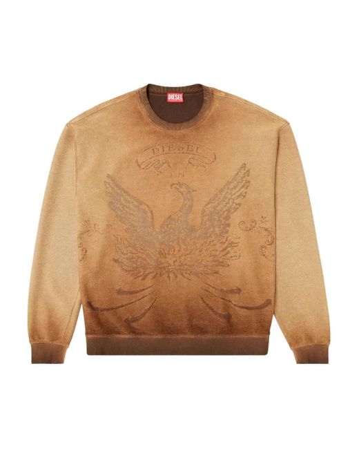 Sudadera S-Aron DIESEL de hombre de color Brown