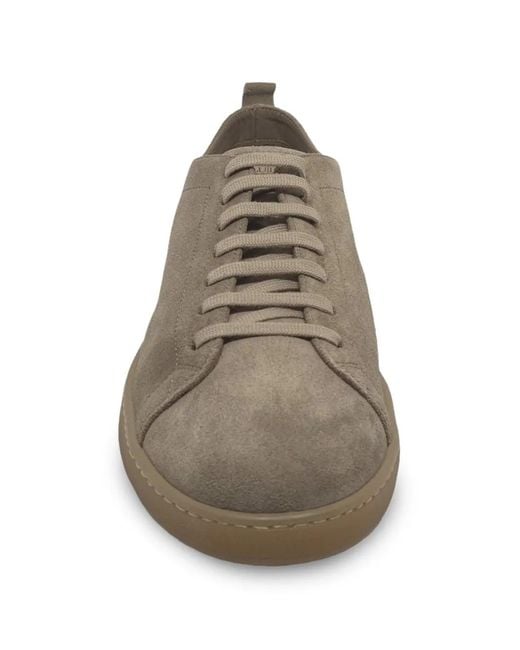 Neil Barrett Gray Pull-Tab Logo Sneakers for men