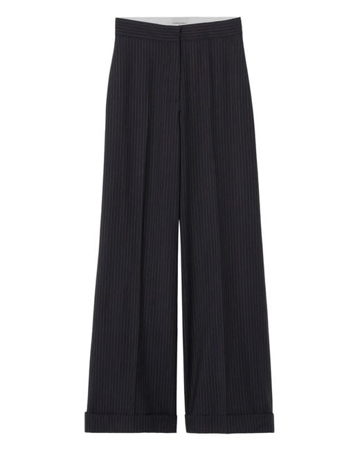 Claudie Pierlot Blue Tailored Trousers