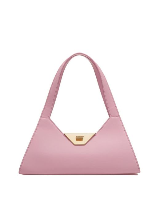 Bally Pink Small Trilliant Leather Shoulder Bag