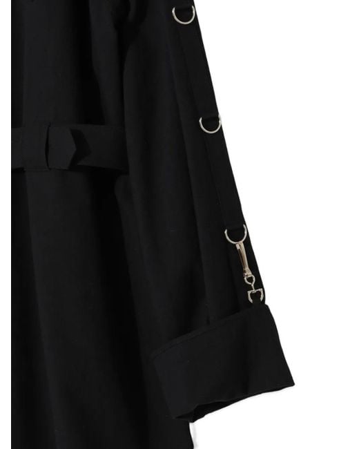 Undercover Black D-Ring Belted Shirt