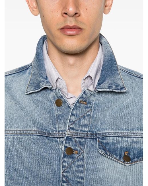 Carter Young Blue Arch Denim Jacket for men