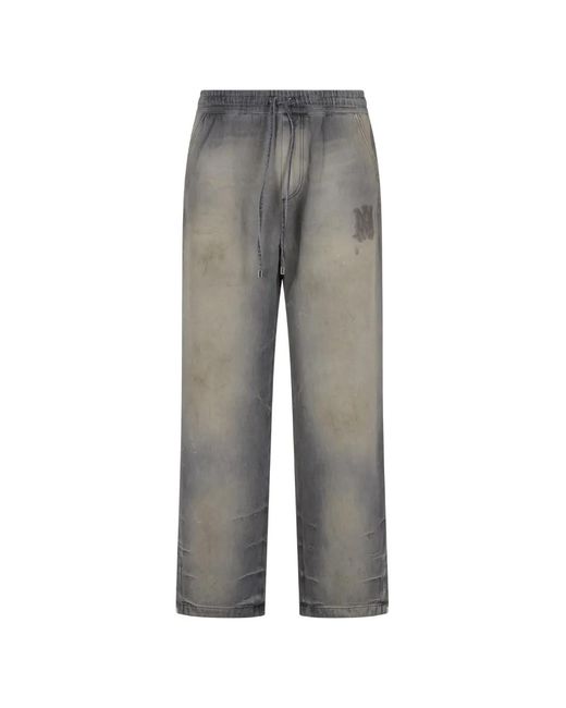 Pantalones Con Cordones Amiri de hombre de color Gray