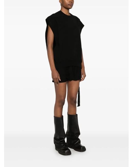 Rick Owens Black Sl Jumbo Tatlin Sweatshirt