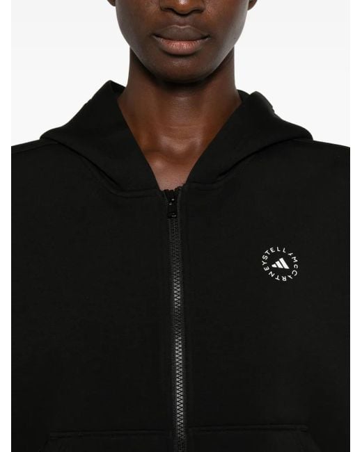 Adidas By Stella McCartney Black Adidas von Stella Mc Cartney Kapuzen -Sweatshirt