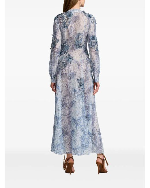 Ralph Lauren Blue Hannes Maxi Dress
