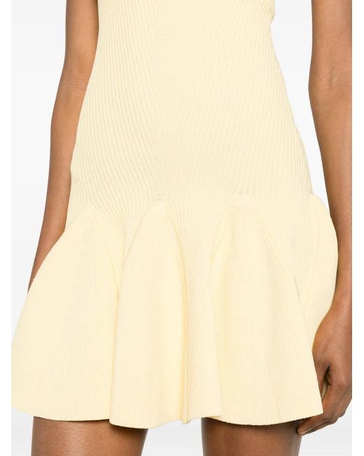 retroféte Natural Robe Courte Laurenza À Dos Nu