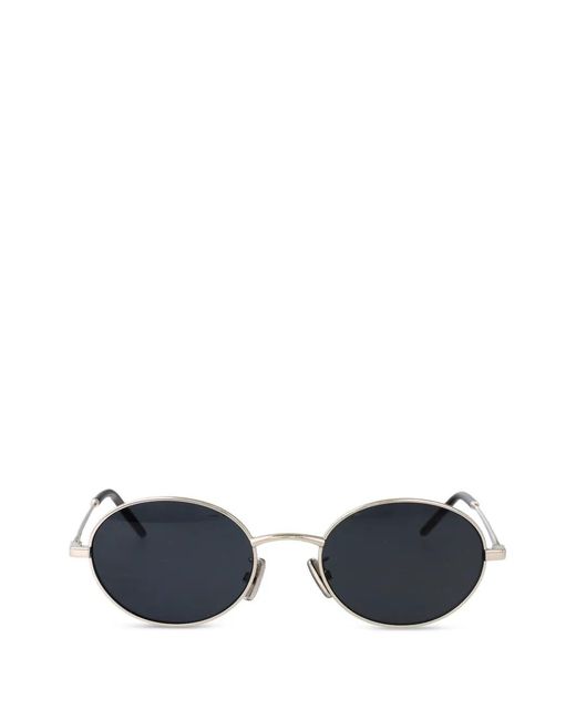 Givenchy Blue City Oval-Frame Sunglasses