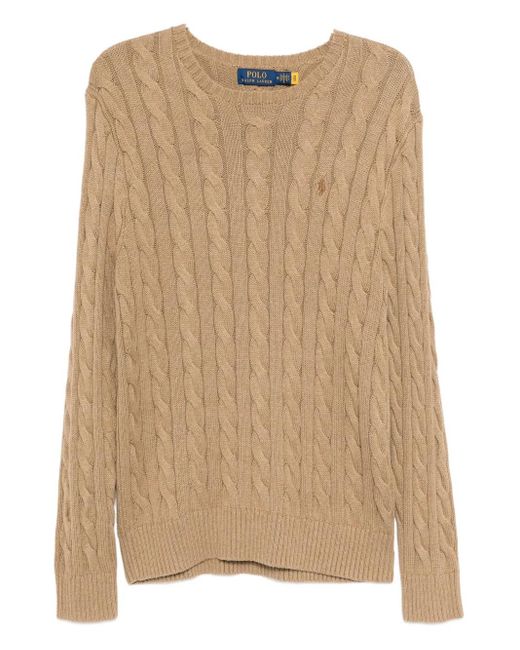 Polo Ralph Lauren Natural Cotton Sweater for men
