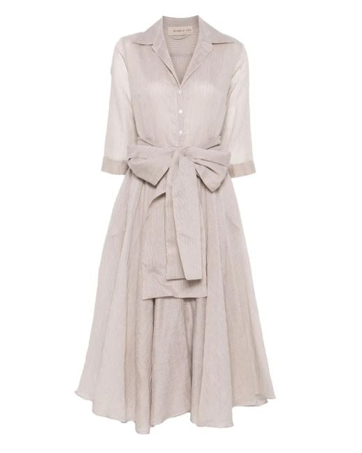 Blanca Vita White Allia Midi Dress