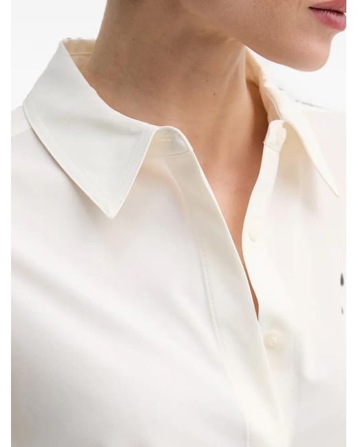 DKNY White Buttoned Shirt
