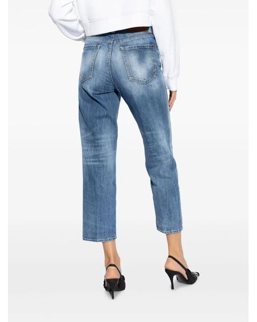 DSquared² Blue Pants 5 Pockets