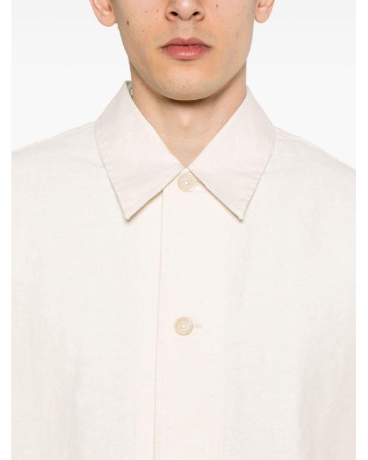 Our Legacy White Haven Shirt Jacket for men