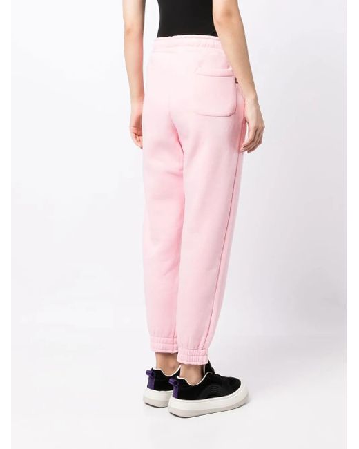 Alpha Industries Pink Drawstring Slim Track Pants