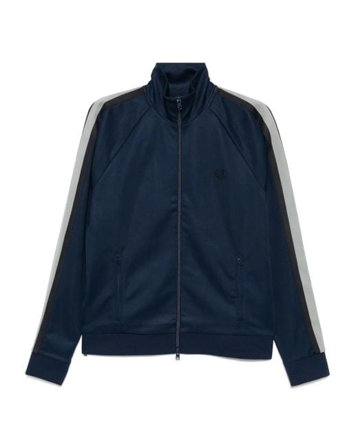 Fred Perry Blue Taped Track Jacket for men