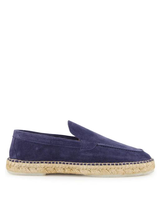 Aurélien Blue Beachside Espadrille Loafers for men