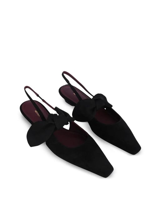 Neous Black Uba Suede Pumps