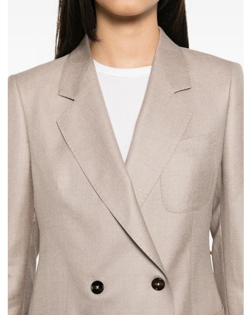 Tagliatore Natural Blazer À Boutonnière Croisée