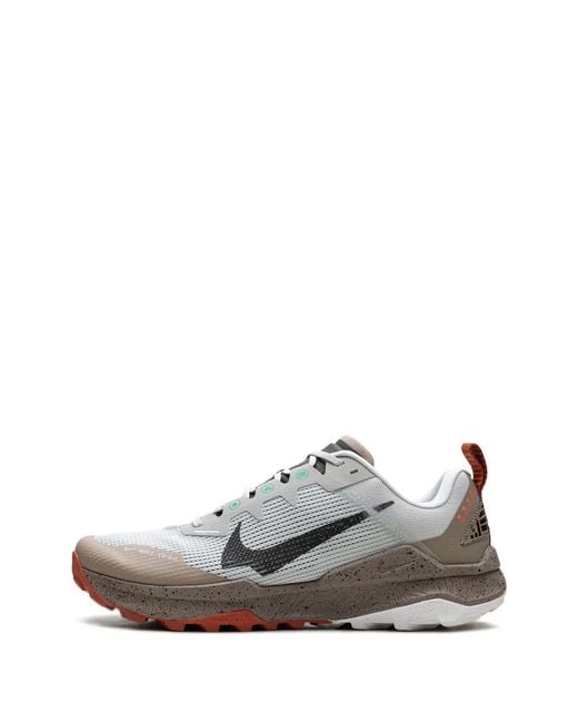 Nike Gray React Wildhorse 8 Sneakers for men