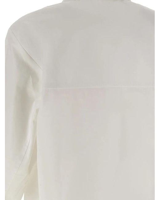 Séfr White Trino Buttoned Shirt for men