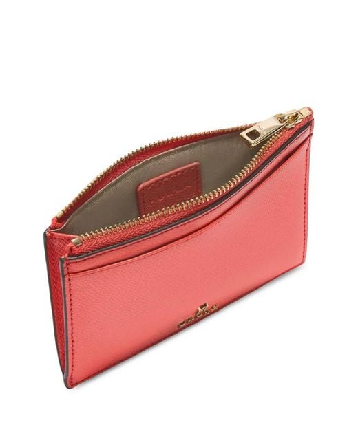 Furla Pink Medium Camelia Card Holder