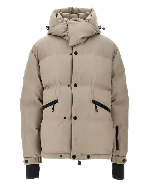 Moncler Natural Cappuccino Krun Down Jacket for men