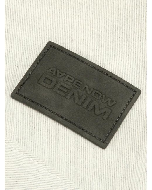 Aape By A Bathing Ape Jack Met Capuchon En Knopen in het White voor heren