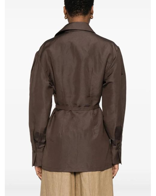 Max Mara Affari シャツ Brown