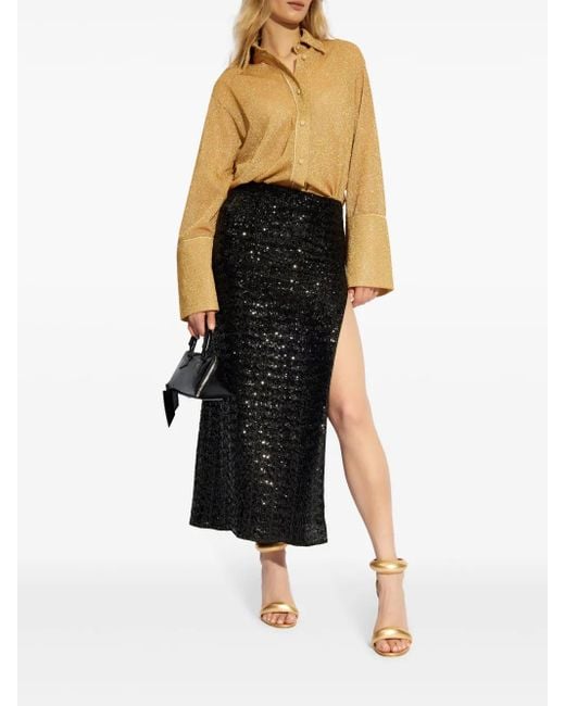 Oseree Black Skirts