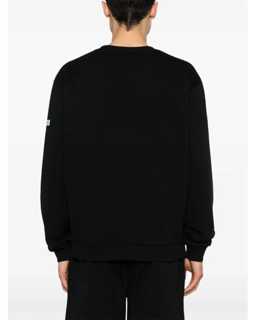 Gcds Black Essentials Sweatshirt for men