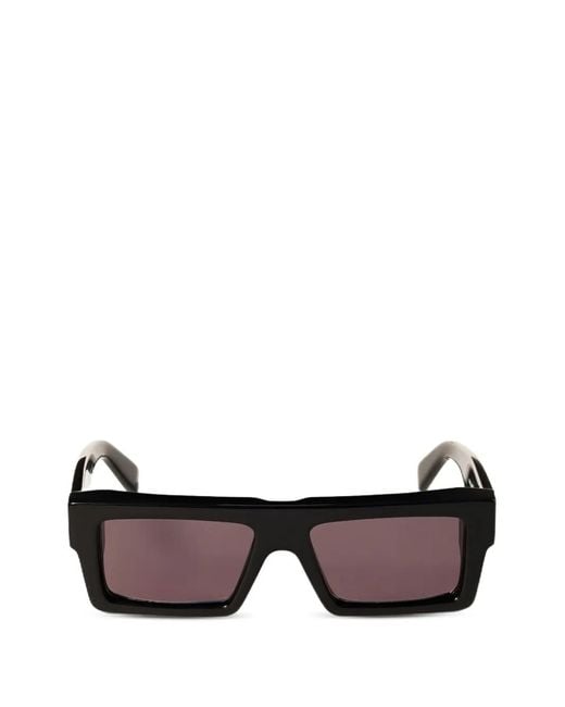 Off-White c/o Virgil Abloh Black Lunettes De Soleil Rectangulaires Arrows