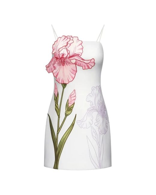 JW PEI White Floral Print Dress