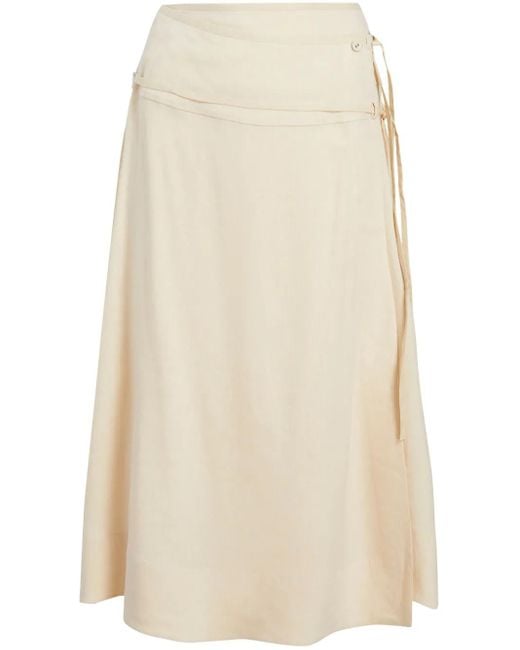 Proenza Schouler Jovie ラップスカート Natural