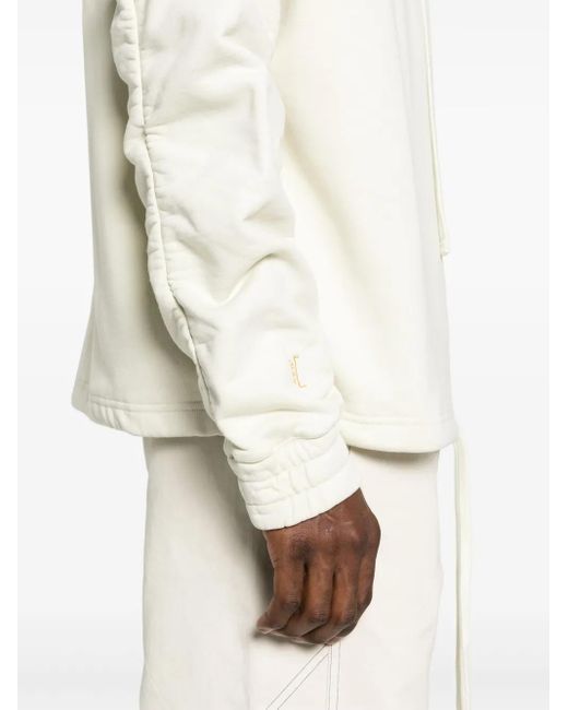 Felpa Shroud Con Cappuccio di A_COLD_WALL* in White da Uomo