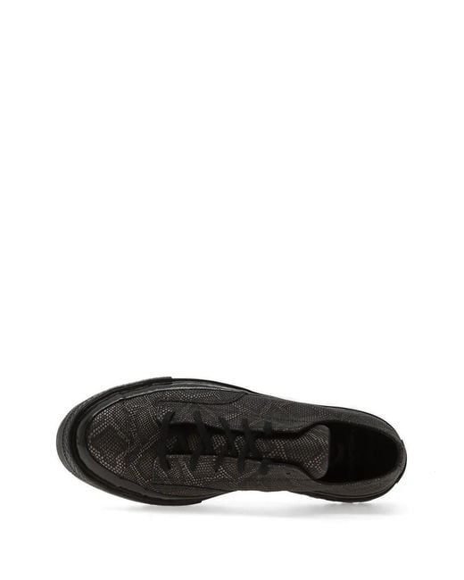Converse Black Chuck 70 Patterned Platform Sneakers