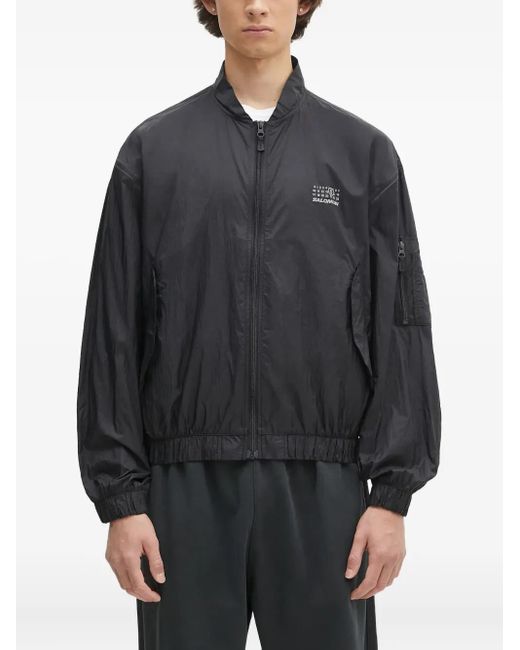 MM6 by Maison Martin Margiela Gray X Salomon Numbers-Motif Jacket for men