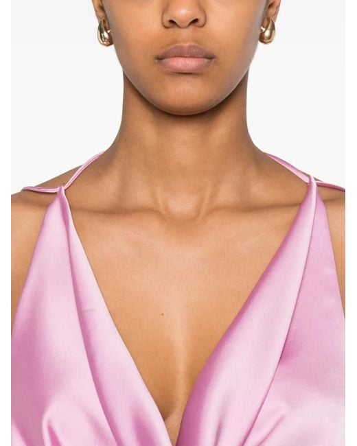 ANDAMANE Vera Maxi-Jurk in het Pink