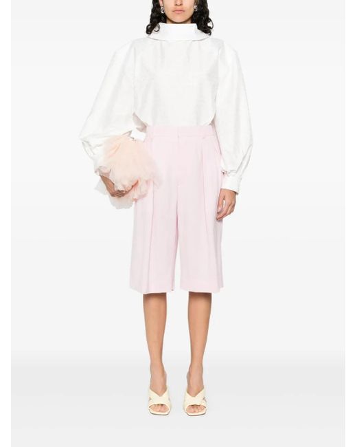 Marni White Cotton Blouse