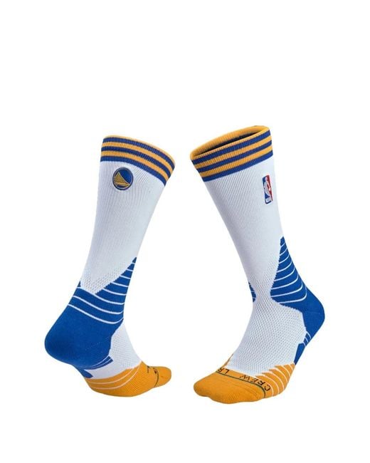 Stance Blue Nba Golden State Warriors Logo Socks for men