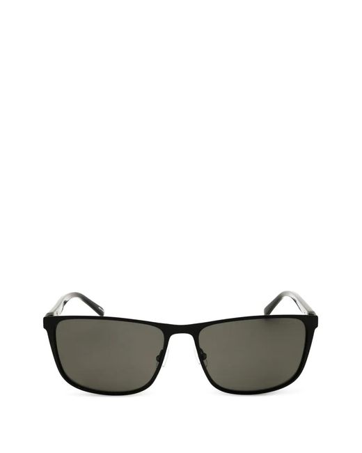 Chesterfield Gray Rectangle-Frame Sunglasses for men