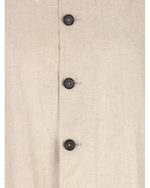 Tagliatore White Buttoned Jacket for men