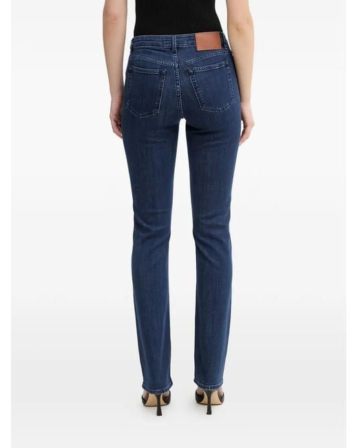 Trussardi Blue Patch Jeans