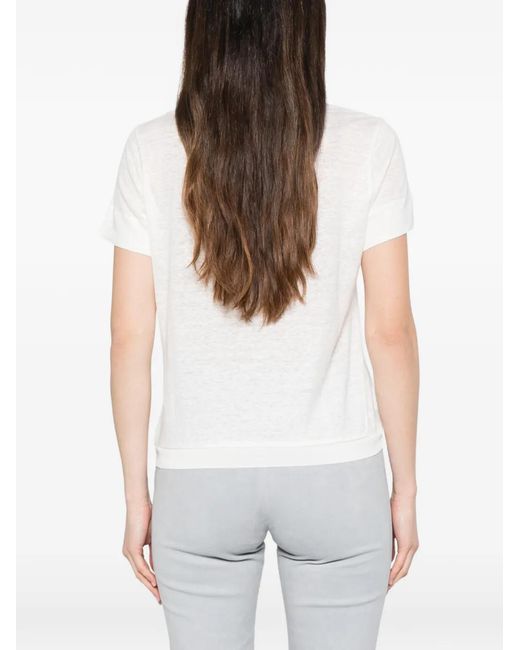 Dorothee Schumacher White Short-Sleeve T-Shirt