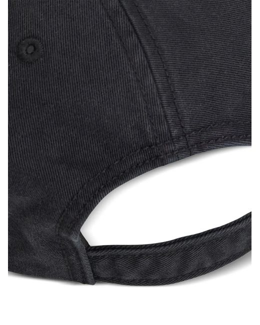 Y-3 Black Baseballkappe Mit Logo