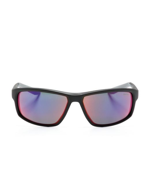 Nike Blue Rabid 22 E Biker-frame Sunglasses